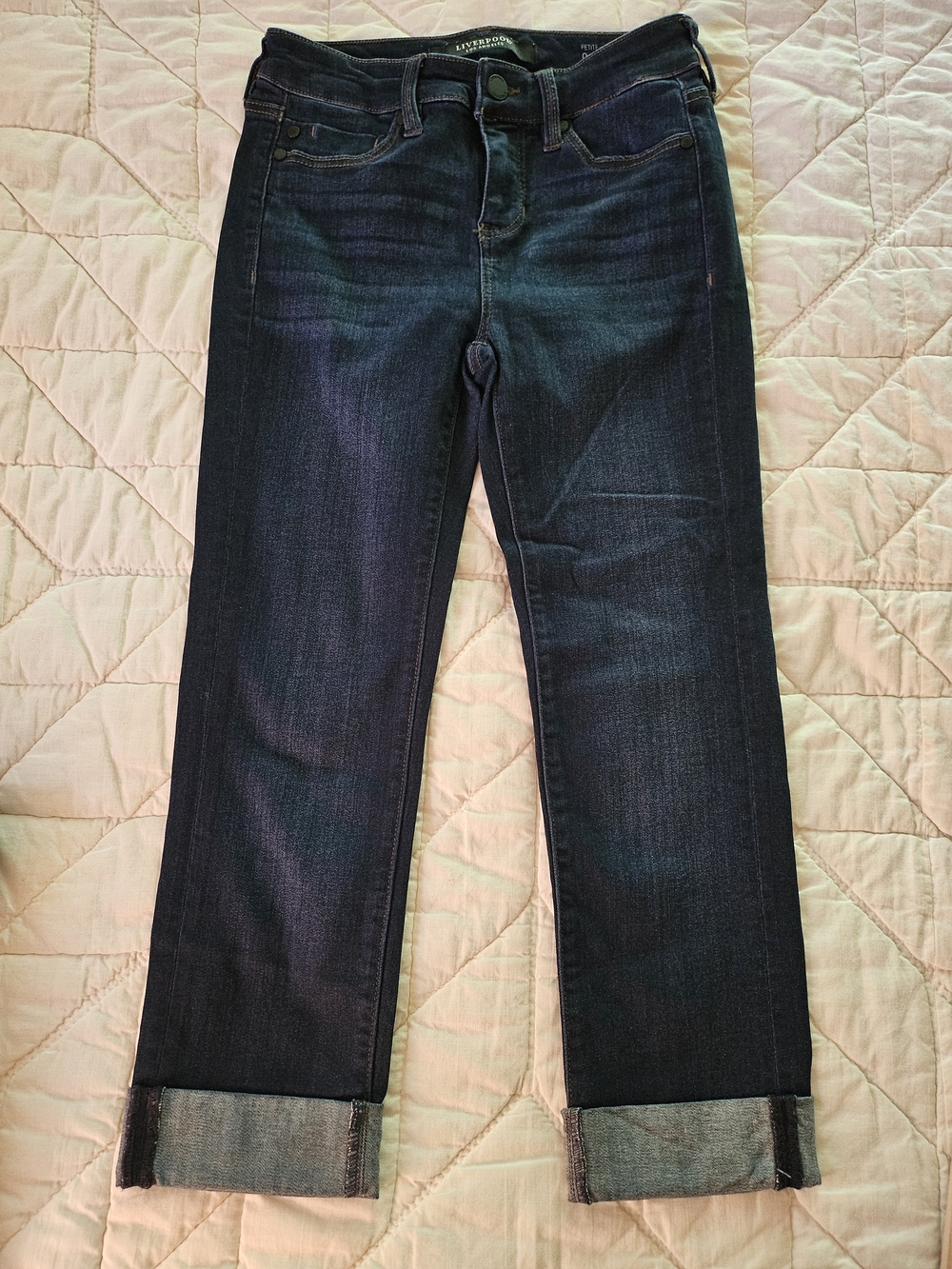 Liverpool - 'The Crop' Jeans - Petite 0/25
